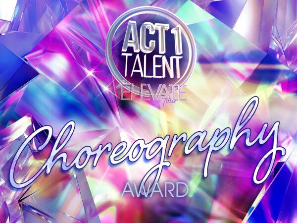 Choreography Award Plaque